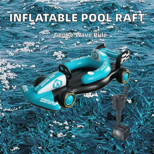 <span class=keywords><strong>Bateau</strong></span> gonflable en PVC <span class=keywords><strong>pour</strong></span> piscine, radeau flottant, <span class=keywords><strong>bateau</strong></span> de collision, jouet aquatique à propulsion électrique <span class=keywords><strong>pour</strong></span> le ski nautique - Product Image 2