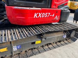 Excavadora de cadenas Kubota KX057-4 usada de primera calidad, potencia Kubota original, bajo consumo de combustible, sin accidentes graves, bien mantenida. - Product Image 6