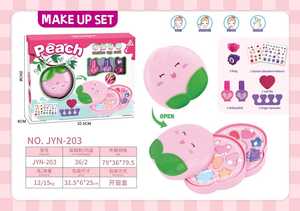 Nouvel arrivage de cadeaux d'anniversaire belle ombre à paupières organique vernis à ongles en plastique enfants forme de fruits <span class=keywords><strong>maquillage</strong></span> <span class=keywords><strong>jouet</strong></span> pour les filles - Product Image 5