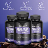 Extrait de berbérine personnalisé pour améliorer l'immunité, capsules de fibres alimentaires pour la santé des adultes, qualité alimentaire