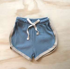 Commercio all'ingrosso Diretto Della Fabbrica Tutina Nuovo di Estate Del Bambino Delle Ragazze Dei Ragazzi A Costine <span class=keywords><strong>Pantaloncini</strong></span> - Product Image 4