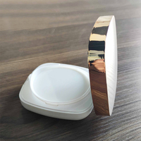 Boîte de poudre compacte à coussin d'air carrée, conteneur de fond de teint bb, emballage de cosmétiques, boîte d'ombre à paupières de maquillage
