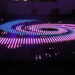 Sunfrom plancher de danse Led RGB sans fil magnétique numérique Pixel piste de danse