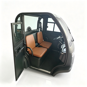 Voiturette de golf électrique fermée à 2 places avec climatisation pour les terrains de golf, les centres de villégiature et les applications touristiques en <span class=keywords><strong>France</strong></span> - Product Image 5