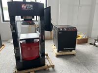 Máquina de Prueba de Compresión de Morteros de Cemento Hidráulico de Precisión Clase 0.5 con Pantalla Táctil, Construcción de Acero Grueso, Estándares ASTM/BS