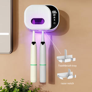 2026 OEM Personalizable Portátil Sensor Inteligente Esterilizador de Cepillos de Dientes para Parejas con Secado por Aire UVC y Soporte Esterilizador de Maquinillas de <span class=keywords><strong>Afeitar</strong></span> con Calefacción USB - Product Image 5