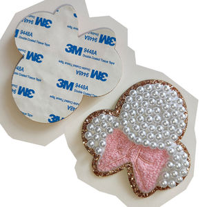 Patch en pâte 3M personnalisé, motif découpé au laser, <span class=keywords><strong>perles</strong></span> pour enfants, matériau en feutre de bordure de paillettes de dessin animé brodé - Product Image 6