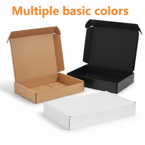 กล่องไปรษณีย์ลูกฟูกพิมพ์ลายตามสั่งขายส่ง กล่องกระดาษคราฟท์รักษ์โลกสำหรับจัดส่งสินค้าพร้อมลวดลายสำหรับบรรจุภัณฑ์เสื้อผ้า (OEM) - Product Image 6