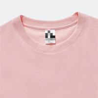 Camiseta de Algodón Orgánico para Hombre, con Logotipo 3D en Relieve, Estilo Urbano, Transpirable, Ecológica, 280g, OEM