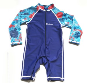 Combinaison <span class=keywords><strong>de</strong></span> bain à fermeture éclair pour bébé et tout-petit, style One Piece - Product Image 1