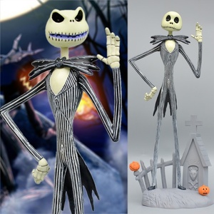 Figura de acción de PVC de Jack Esqueleto Espeluznante para Halloween y Navidad, modelo de juguete decorativo personalizado para el hogar - Product Image 2