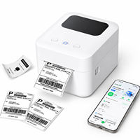 Printer Label Pengiriman Termal Langsung WiFi BT USB 3-inci Uyin Y35 Grosir untuk Logistik Barcode