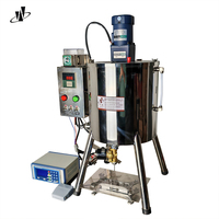 Machine de remplissage pour gloss à lèvres AOC Easy Clean, crème pour les mains, pack d'essai, crème épaisse, miel, pesage, liquide visqueux, remplissage de sac en verre