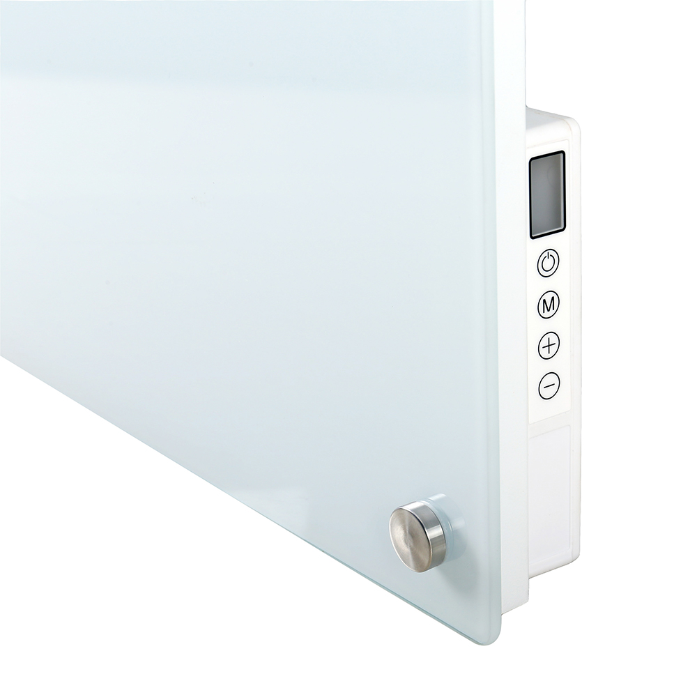 IP24 Smart Wifi Tuya Mode Controlled 300W Energy Saving Glass Panel Heater Ceiling Remote Control Overheat Protection