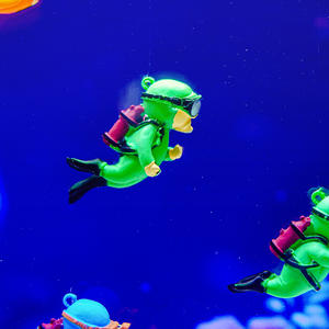 Decoración de Acuario de Plástico Multicolor Creativa y Personalizable al por Mayor a Precio de Fábrica, Adorno Flotante para Peceras - Product Image 3