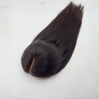 Peluca de Cabello Humano Virgen Starose de la Más Alta Calidad, Color Natural Suave, con Frente de Encaje HD Extrafino y Forro de Seda