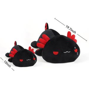 Nuevo Peluche <span class=keywords><strong>de</strong></span> Axolotl <span class=keywords><strong>de</strong></span> Algodón Negro <span class=keywords><strong>de</strong></span> 30CM/11.8 Pulgadas, Estilo JC, Adorable y Suave, <span class=keywords><strong>para</strong></span> Decoración <span class=keywords><strong>de</strong></span> Cojines, Apto <span class=keywords><strong>para</strong></span> Mayores <span class=keywords><strong>de</strong></span> 3 Años - Product Image 2