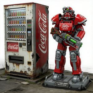 Cross-Border Hot-Selling Ornaments <strong>Doomsday</strong> Radiation Warrior Compatible Plastic for Building Blocks Trendy Play Assembly Toy - Product Image 4