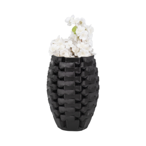 Vaso Decorativo Moderno 3D con Motivo Intrecciato per Soggiorno, Camera da Letto, Ufficio e Arredamento d'Interni - Product Image 2