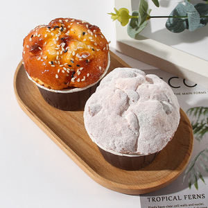 Gobelets de simulation en PU, faux gâteaux, pains, pâtisseries, modèles alimentaires, aimants de réfrigérateur, accessoires et décorations de boulangerie en forme de pain souple - Product Image 3