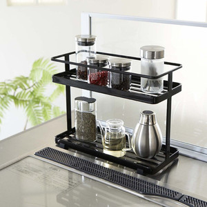 Factory Household Organizer Storage Steel Bathroom Organizer Bedroom Kitchen Storage <strong>Spice</strong> <strong>Racks</strong> Home <strong>Countertop</strong> Organizer <strong>Rack</strong> - Product Image 3