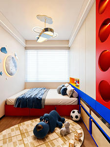 Armario <span class=keywords><strong>Infantil</strong></span> de Lujo Personalizado con Estantes Circulares y Librería Curva para Diseño de Interiores de Villas Infantiles - Product Image 3