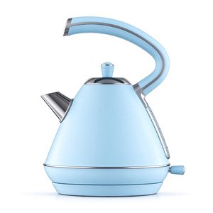 Hervidor de Agua Retro Azul Claro de 1.7L con Indicador LED, Filtro Extraíble y Protección Contra Ebullición en Seco - Product Image 2