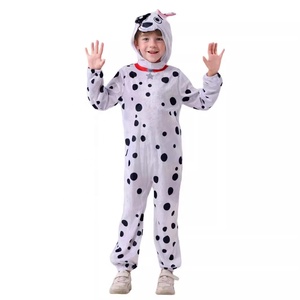 Costume de chien tacheté en fourrure pour enfants, adorable tenue de cosplay pour <span class=keywords><strong>Halloween</strong></span>, idéal pour les jeux de rôle et les spectacles - Product Image 6