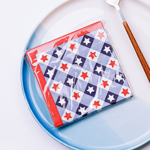 Bán Buôn Siêu Mềm Đầy Màu Sắc In Khăn Ply 20Pcs Trang Trí Bữa Ăn Tối Khăn Ăn, Nhiều Màu In Giấy Tissue Cho Giáng Sinh, Tổ Chức Sự Kiện - Product Image 2