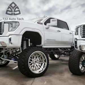 722Auto Kg1 Même type 22x12 22x14 24x12 24x14 Jantes forgées concaves 4x4 tout-terrain pour pick-up et SUV pour Silver Ado 1500 2500 - Product Image 2