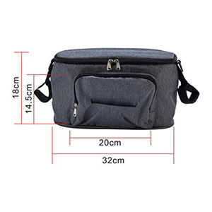 Vente en gros sac portable de voyage pour maman sac à langer Caddy sac à langer étanche universel pour poussette de bébé organisateur sac à langer - Product Image 5