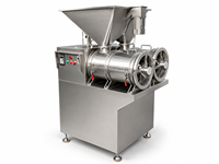 Mesin Pencacah Protein Kedelai Otomatis Dua Kepala Bahan Stainless Steel 304 Efisiensi Tinggi untuk Pengolahan Daging Kedelai TVP dan Serat Daging Kedelai