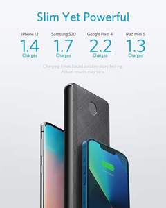 บาง10K PD ที่ชาร์จแบบพกพา10000mAh บางเฉียบแบตเตอรี่สำรอง20W - Product Image 3