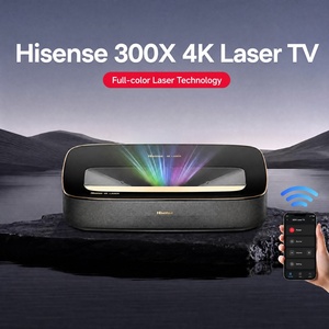 <span class=keywords><strong>Hisense</strong></span> 300X Laser TV, Proyector Láser de Alcance Ultracorto a Todo Color, <span class=keywords><strong>4K</strong></span> UHD, Cine en Casa para Sala de Estar de <span class=keywords><strong>100</strong></span> Pulgadas - Product Image 1