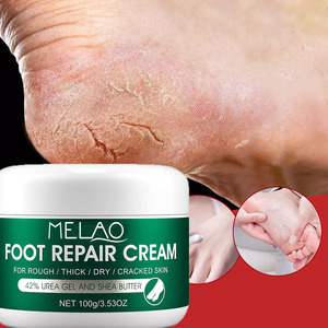 Crème réparatrice pour les pieds MELAO en gros, peau sèche, hydratante, adoucissante, à base <span class=keywords><strong>de</strong></span> plantes, anti-callosités, personnalisable pour le soin antifongique <span class=keywords><strong>de</strong></span> la peau des pieds - Product Image 4