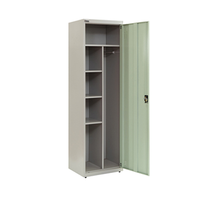 Casier en acier moderne à une seule porte, mobilier de bureau pour la maison, l'école, l'hôpital, armoire de rangement en métal pour vêtements