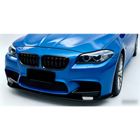 Pour BMW F10 535i 528i M Sport 2009-2016 – Lame de pare-chocs avant, diffuseur, séparateurs, kit carrosserie M5, jupes latérales, protection, garniture aspect carbone