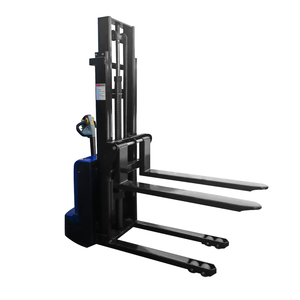 2T 3.5M Hoàn Chỉnh Điện Đứng Loại Pallet Stacker Xe Tải Với Có Thể Điều Chỉnh Nâng Dforks Đi Bộ Điện Xe Nâng Hàng - Product Image 2