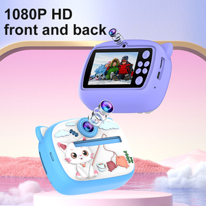 Fotocamera Digitale Istantanea per Bambini a Forma di Coniglio, Doppia Lente, Sensore CMOS, Supporta Video HD e Musica MP3 per Ragazzi e Ragazze - Product Image 4
