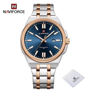 Reloj de Cuarzo de Acero Inoxidable para Hombre 9226, Resistente al Agua 30M, Correa de Cuero, Puntero de Monedas, Luminoso, Calendario, Fecha, Diseño de Dibujos Animados - Product Image 1
