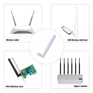 Antenne Wifi de communication 4G omnidirectionnelle 2.5dBi 698-2700MHz SDD11 - Product Image 2