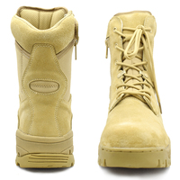 Bottes de désert tactiques des forces spéciales pour hommes Bottes d'entraînement en plein air 46 Grandes bottes d'entraînement spéciales