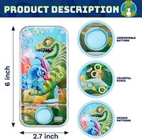 Mainan Mini Cincin Air Genggam, Mainan Mini Multi Warna, Cincin Lempar, Game Tanpa Air Road Trip, Mainan Perjalanan untuk Suvenir Pesta