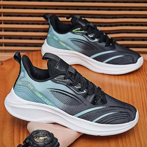 Chaussures de course sportives pour hommes Sketchers, design dégradé haute performance, nouvelle collection athlétique printemps - Product Image 3