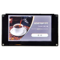 Module d'affichage tactile capacitif Grahowlet noir 5 pouces 800x480 16:9 avec interface IIC/USB pour la maison intelligente et les applications médicales