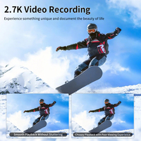Cámara de Video Digital HD CCD Magnética Mini con Conectividad WiFi, MicroSD, Portátil, para Viajes, Deportes y Grabación al Aire Libre