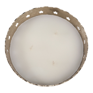 Candela a Colonna Profumata alla Cannella, Piccola con Dettagli Traforati, Decorativa per Interni ed Esterni - Product Image 6