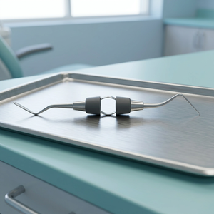 Exavateurs dentaires manuels en acier inoxydable de qualité supérieure, type K, pour placement composite - Instruments Vitra Modèle 1966, garantie chirurgicale de 3 ans - Product Image 2