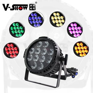 VSHOW PW1206 luci led IP65 all'aperto impermeabile led par 12x18w RGBWA UV led par fase di illuminazione - Product Image 2
