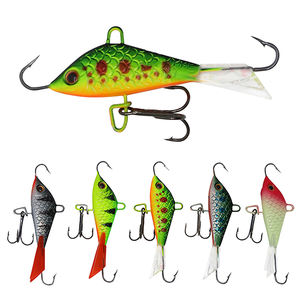 5,3 cm/7g señuelo cebo equilibradores de hielo para perca <span class=keywords><strong>Lucio</strong></span> <span class=keywords><strong>pesca</strong></span> en hielo agua salada <span class=keywords><strong>invierno</strong></span> señuelo cebo duro - Product Image 1